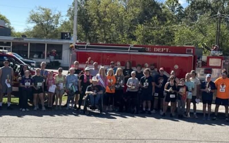 Community gathering in Michie